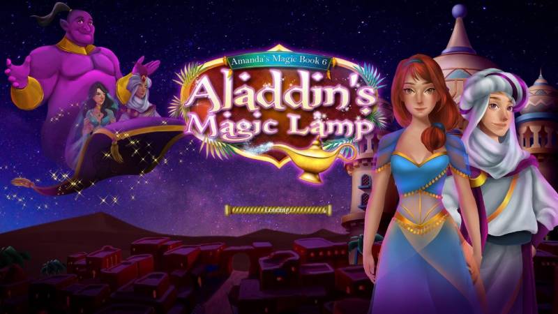 Волшебная книга Аманды 6: Волшебная лампа Аладдина | Amanda's Magic Book 6: Aladdin's Magic Lamp (En)