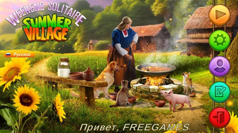 Weekend Solitaire. Summer Village Multi (Rus)