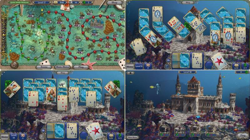 Джевел Матч Пасьянс Атлантида 3. Коллекционное издание | Jewel Match Atlantis Solitaire 3 CE (En)