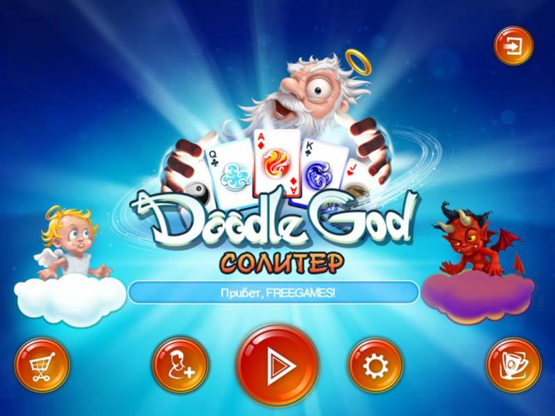 Doodle God. Солитер (Rus)