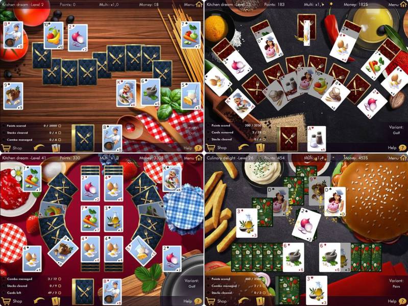 Вкусный пасьянс | Delicious Solitaire (En)