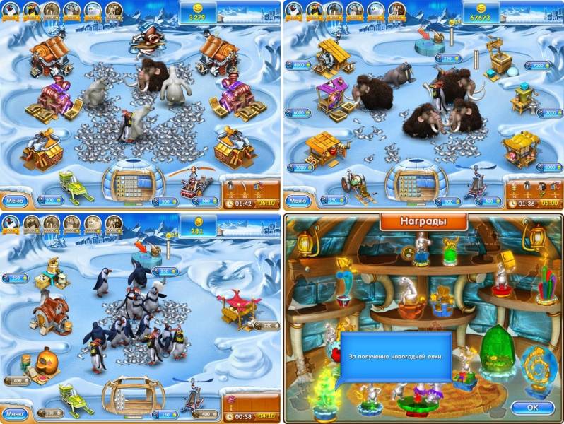 Веселая ферма 3: Ледниковый период | Farm Frenzy 3: Ice Age (Rus)