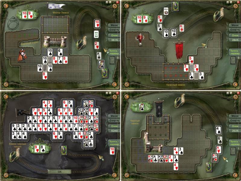 Пасьянс: Возвращение в Королевство | Charm Solitaire: Return to the Kingdom (Rus)